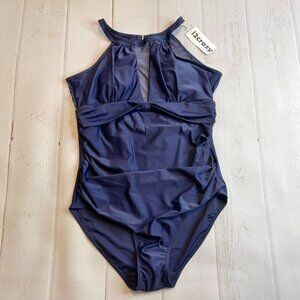 NWT - I2Crazy - Women’s Navy One Piece Swim Suit - No size Listed